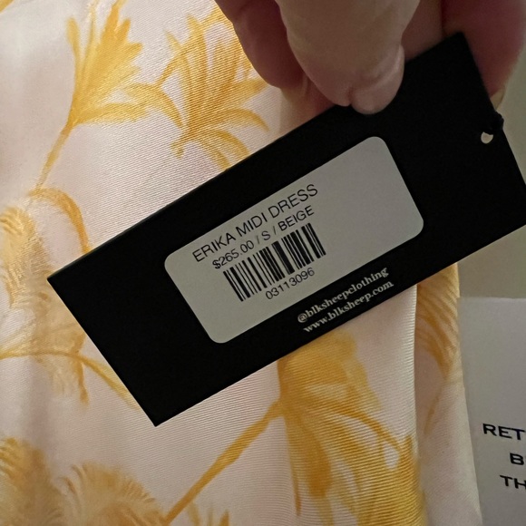 Significant Other Palm Tree Print Midi Dress - Picture 6 of 9